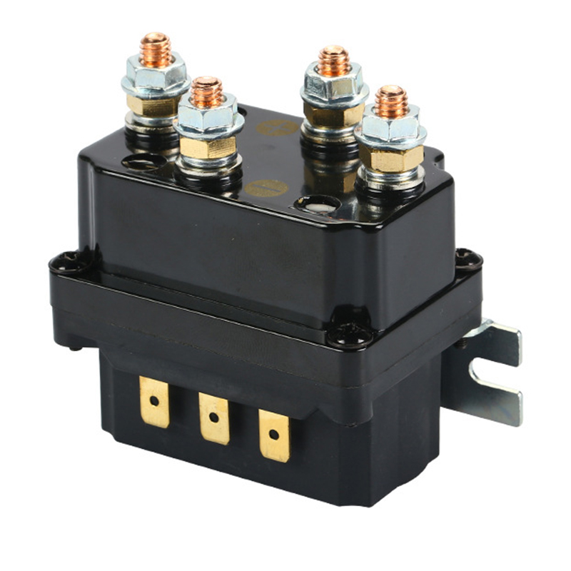 Relé Universal de solenoide de cabrestante, 12V, 250A, Contactor de pulgar para vehículos ATV UTV 4x4