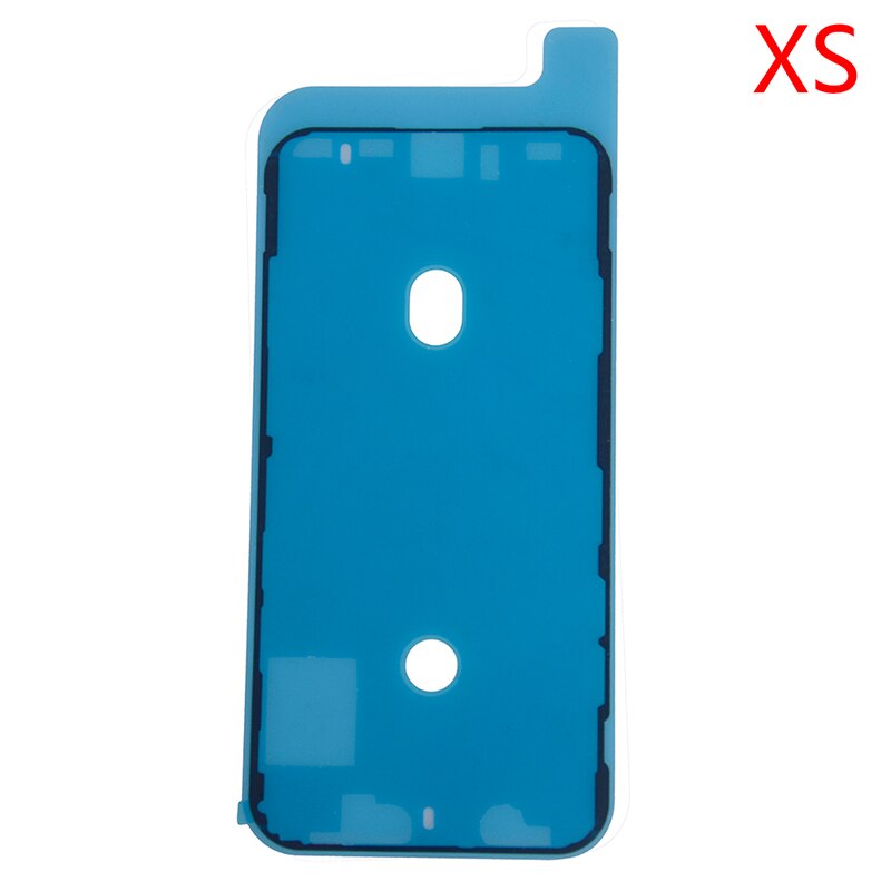 Pegatina para IPhone 6s/6s plus/7s/7plus/8/8 plus/XR/X /XS, cinta adhesiva para pantalla, pegamento para reparación, resistente al agua, 2 uds.: Verde