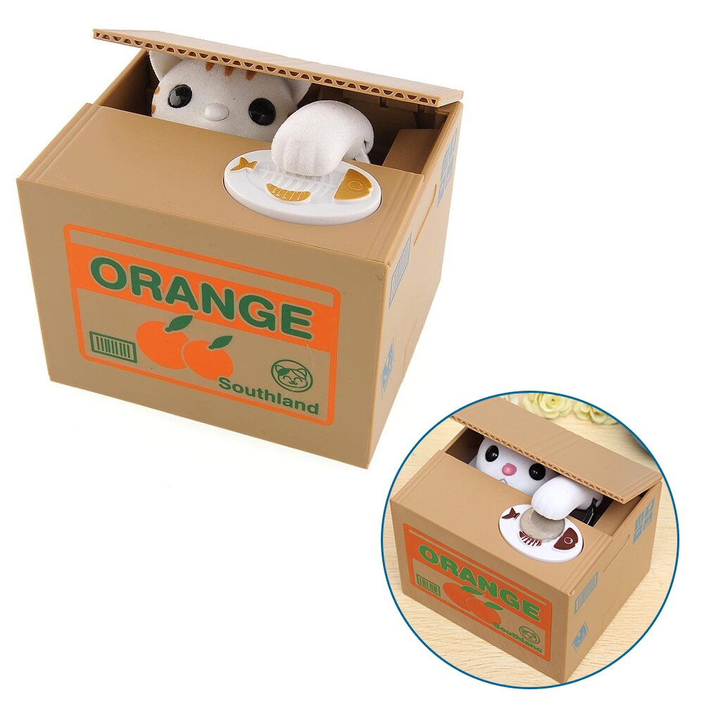 Hucha y Caja de Ahorro automática Youool Itazura, hucha, gato, robo, hucha, hucha grande, Panda, Moneybox