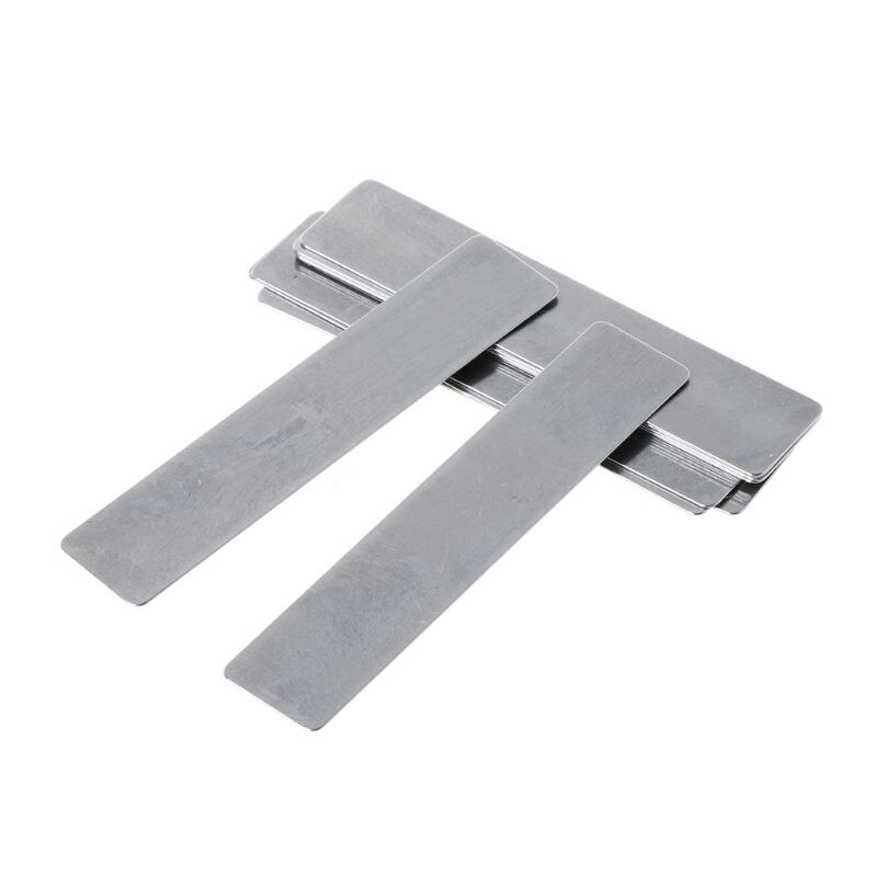 10 Stks/partij Voor Zuiger Compressor Valve Ventiel Plaat 11*57 Mm Granaatscherven Pakking Air Compressor Spare Papier p31D