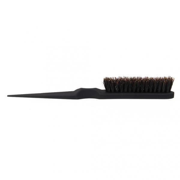 Hairdressing Teasing Back Combing Hair Brush Styling Comb Black