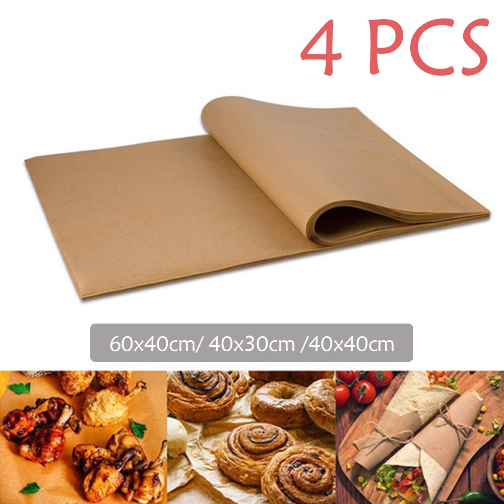 30/40/60Cm Reusable Baking Mat Sheet Heat Resistant Oil-Proof Paper Baking Oven Pad Non-Stick Oil Paper Kitchen Baking Bbq Tool