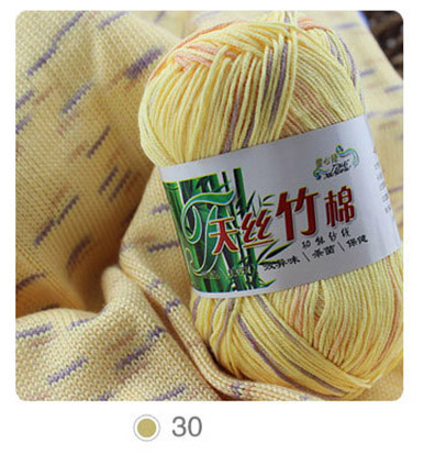 10pcs=500g Bamboo Cotton Warm Soft Natural Knitting Crochet Knitwear Wool Yarn Soft For Hand Knitting