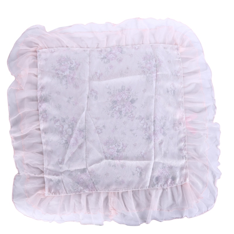 Romantisk sengebordsbetræk lille frisk sengebordsbetræk multiduge blonder dug i moderne stil