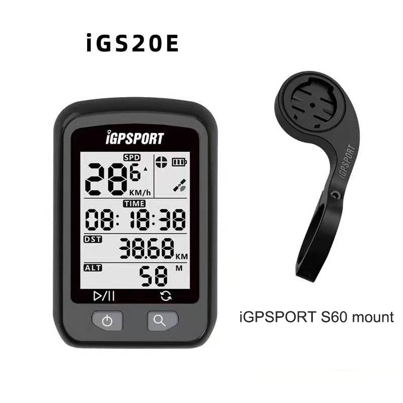 Igpsport IGS10S Gps Fietscomputer IPX6 Waterdichte Fiets Kilometerstand Sport IGS20E Snelheidsmeter Road Moutain Mtb Accessoires: IGS20E S60 mount