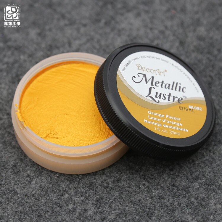 American metallic pigment rose gold pigment for various surfaces watercolor paint: 08