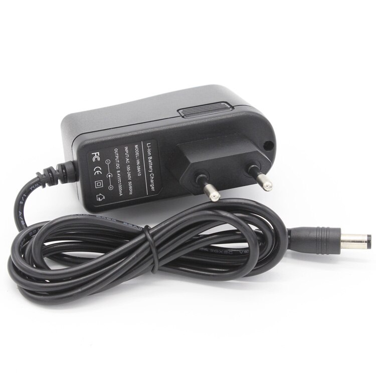 8.4 V Lader 7.4V 18650 Lithium Batterij Oplader Dc 5.5*2.1 Mm +