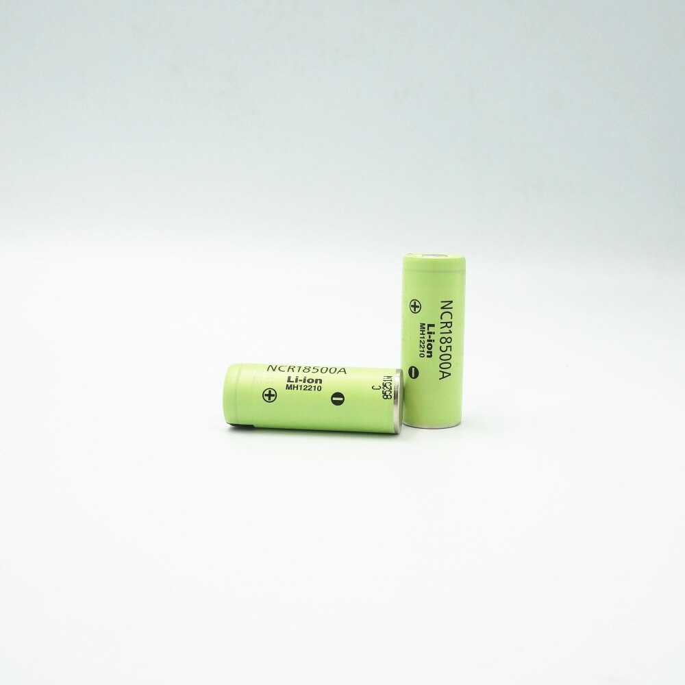 2 stk 3.7v 18500 2040 mah original til panasonic ncr 18500a 3.6v batteri for lommelykt lommelykt ect