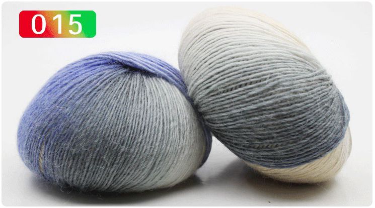 50g/Ball 180 Meter 100% Merino Wolle Häkeln Garn Dick Für Hand betroffen Regenbogen Raum Gefärbt Baby Garne Wolle Gewinde: 015