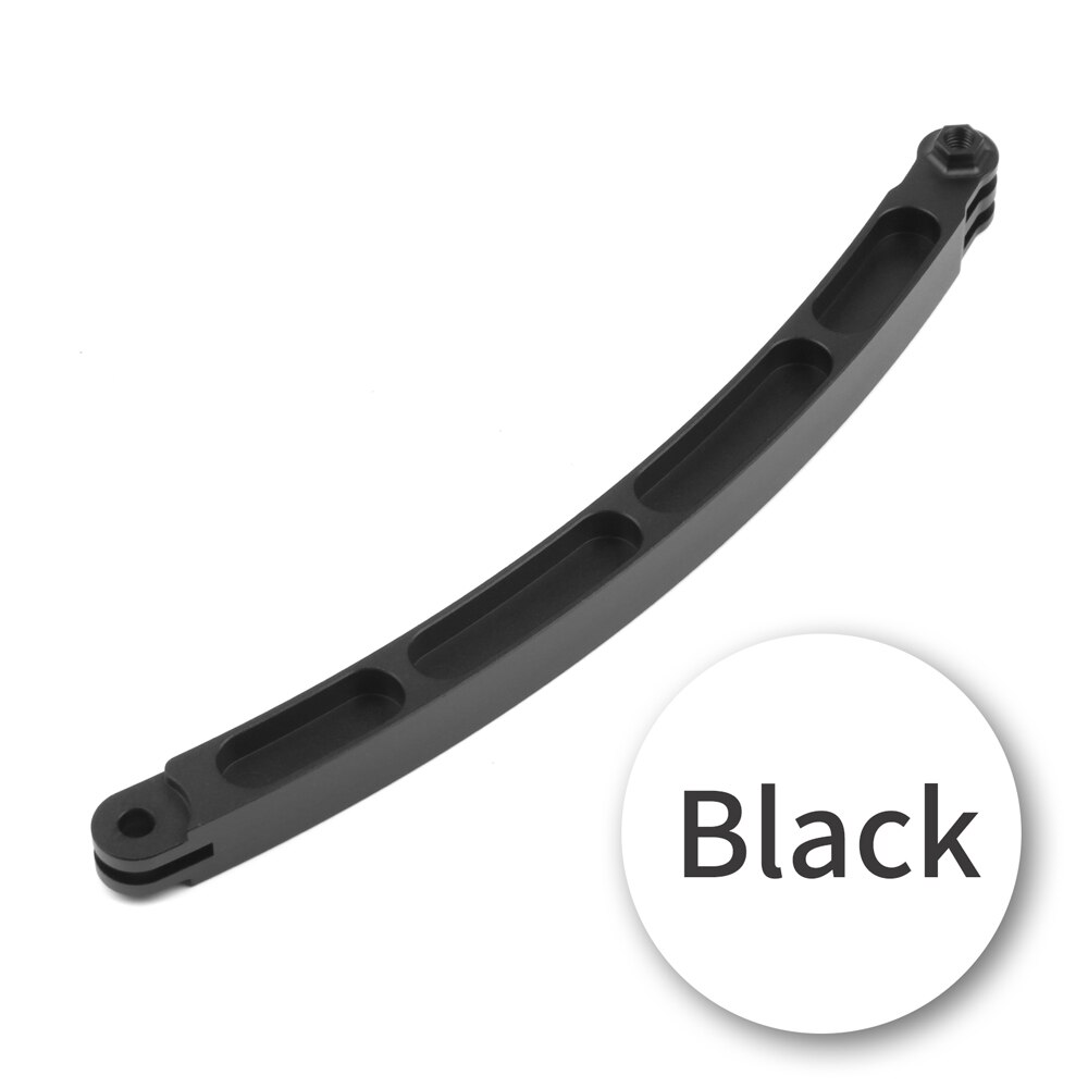 Kit de bras d'extension de casque de tir avec autocollant de Base de Surface et vis pour GoPro Hero 8 7 6 5 Yi SJ CAM Eken h9 accessoire de caméra d'action