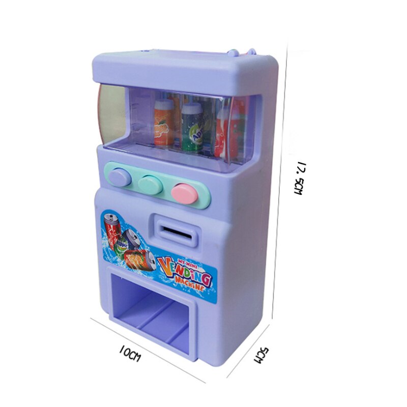 Saizhi Children's Toy Vending Machine Simulation Shopping House Set Baby Game Toys Give Children the Best Random Color