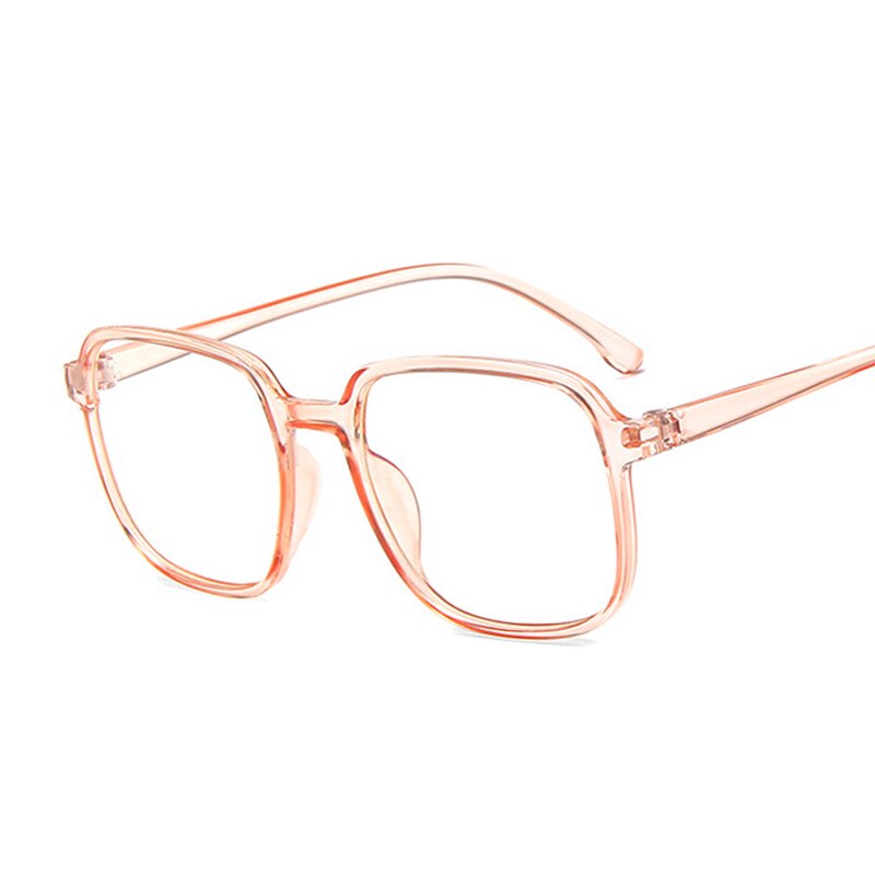 Retro Men Transparent Glasses Clear Lenses PC Comotuer Square Eyeglasses Frames for Women Reading Eyewear Male Female Spectacle