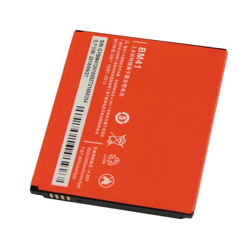 Dinto 2000/2050mAh Vervanging Smart Telefoon Li-Ion Batterij BM41 BM 41 Batterijen voor Xiaomi Redmi 1S Mi2a hongmi 1S