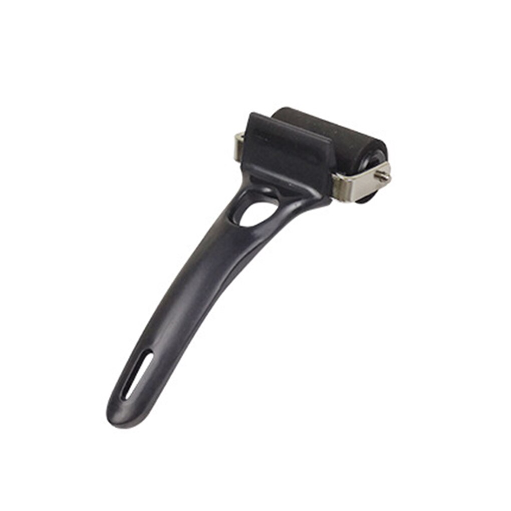 5cm bläck färg rulle anti-slip plast handtag gummi brayer utskrift hantverk projekt verktyg