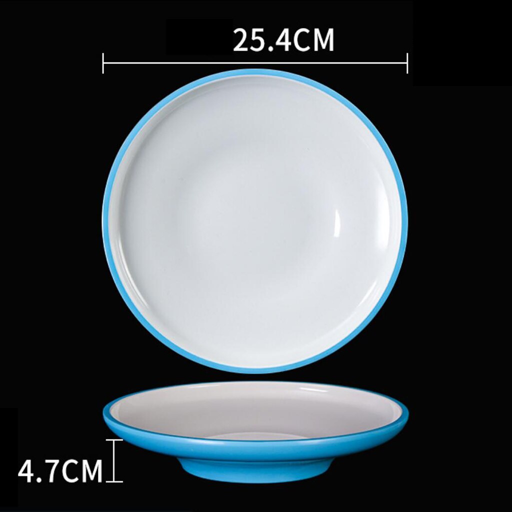Chinese stijl 4-10 inch melamine soeplepelkom servies keuken saladeborden noedelrijst container voor thuisrestaurant