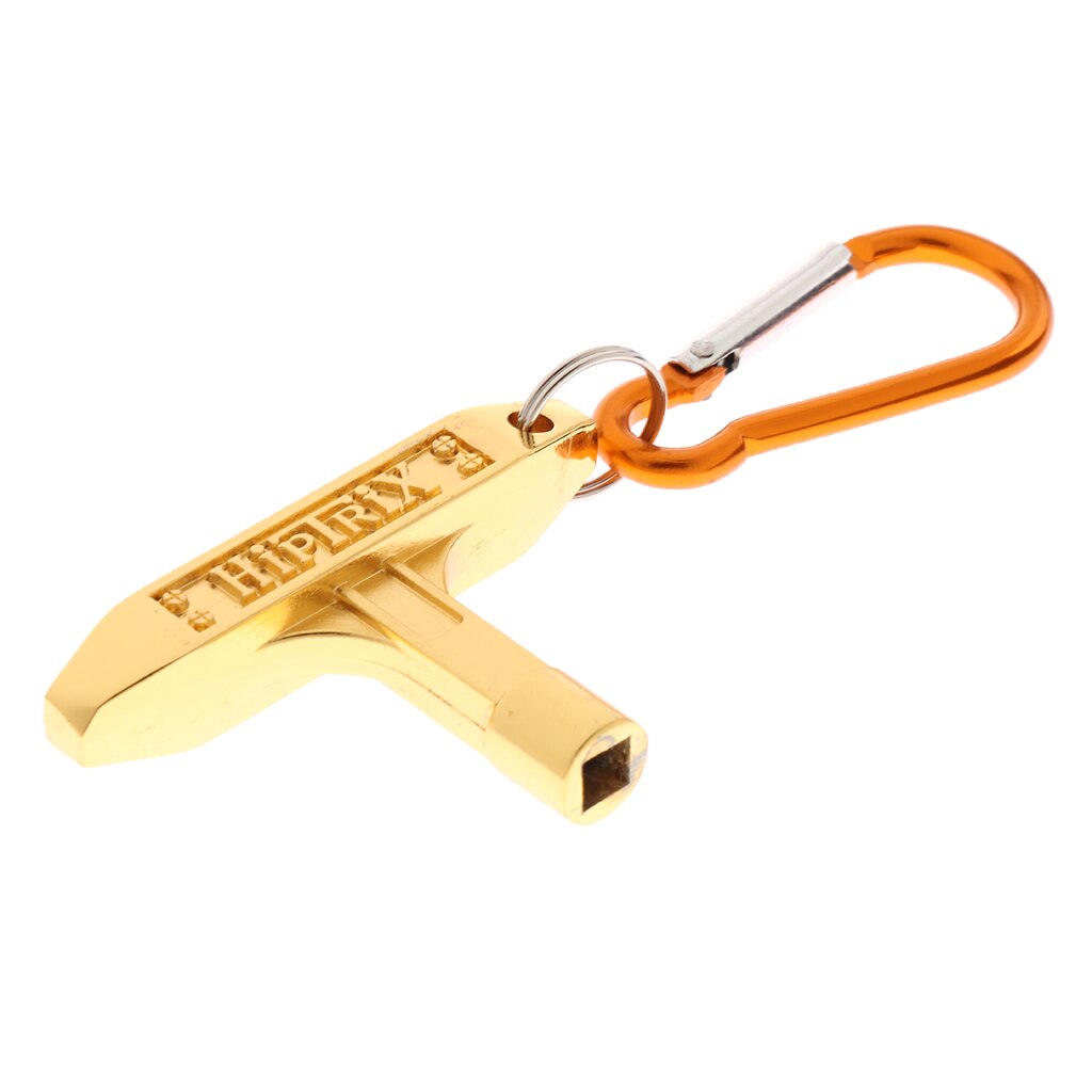 Standard Drum Key With Keychain Key Ring With Metal Hook Clip For Drummer Musical for Jazz Drum Parts Accessories