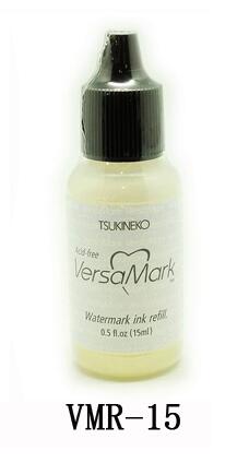 Tsukineko Transparent Ink Pads VM-001 VMS VersaMark Pigment Inkpads Clear Watermark Stamp Pad Japan