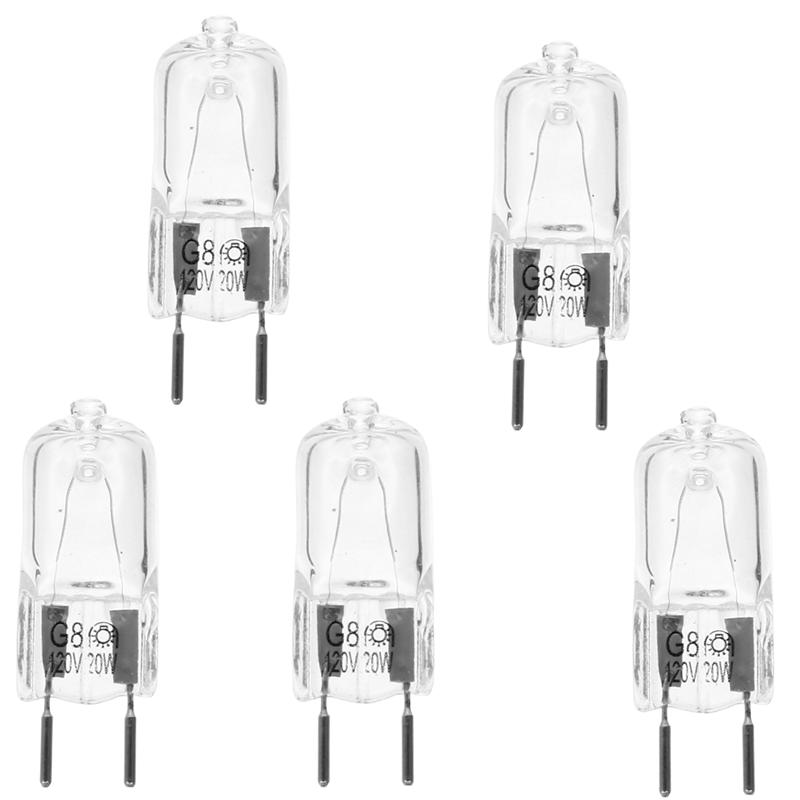 6 PCS Oven Light Replacement G8 Durable Light Bulb Lamp for Appliance Holding Cabinet Oven
