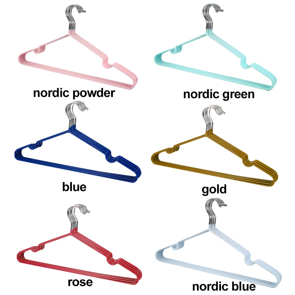 Kledingrek Haak Slaapkamer Thuis 10 STUKS Metalen Handdoek Hanger Apparaat Organizer Gereedschap Houder Kleding Kleerhanger Praktische