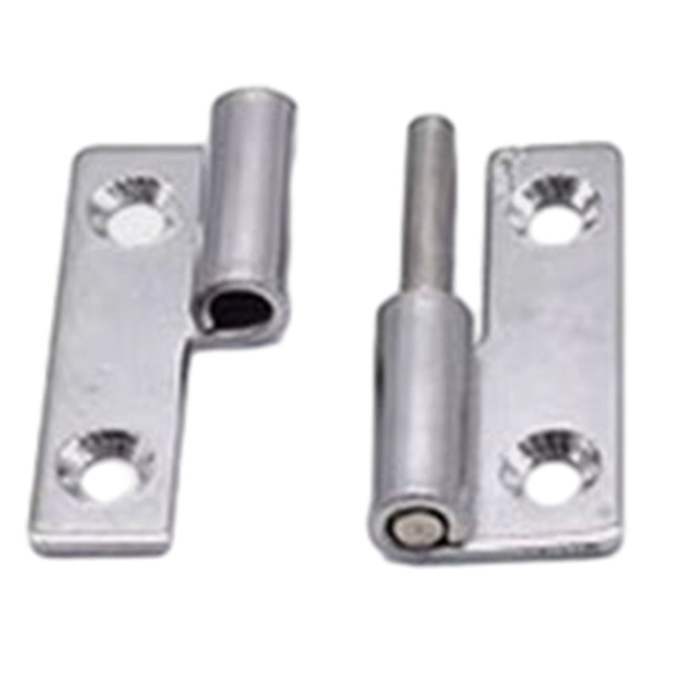Detachable Hinge 2/2.5/3/4 Inch Stainless Steel Flag Shape Hinge For Aluminum Door Bathroom Slip Joint Removable Hinge Hardware: black