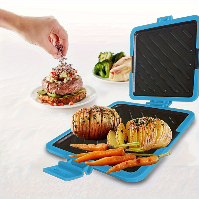Sandwich mold Toast Maker Microwave Square Panini Maker for Dessert Sandwiches Breakfast Sandwich pan
