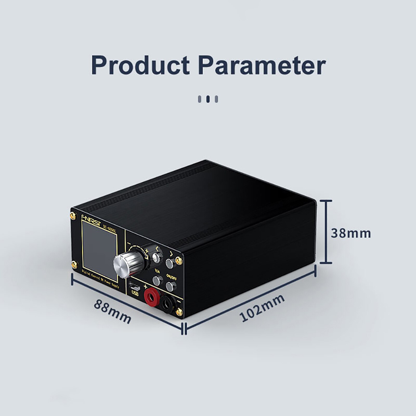 DC6006L 1.44" High Definition LCD Digital Control DC Adjustable Power Supply Programmable Step-down DC Adjustable Power Supply