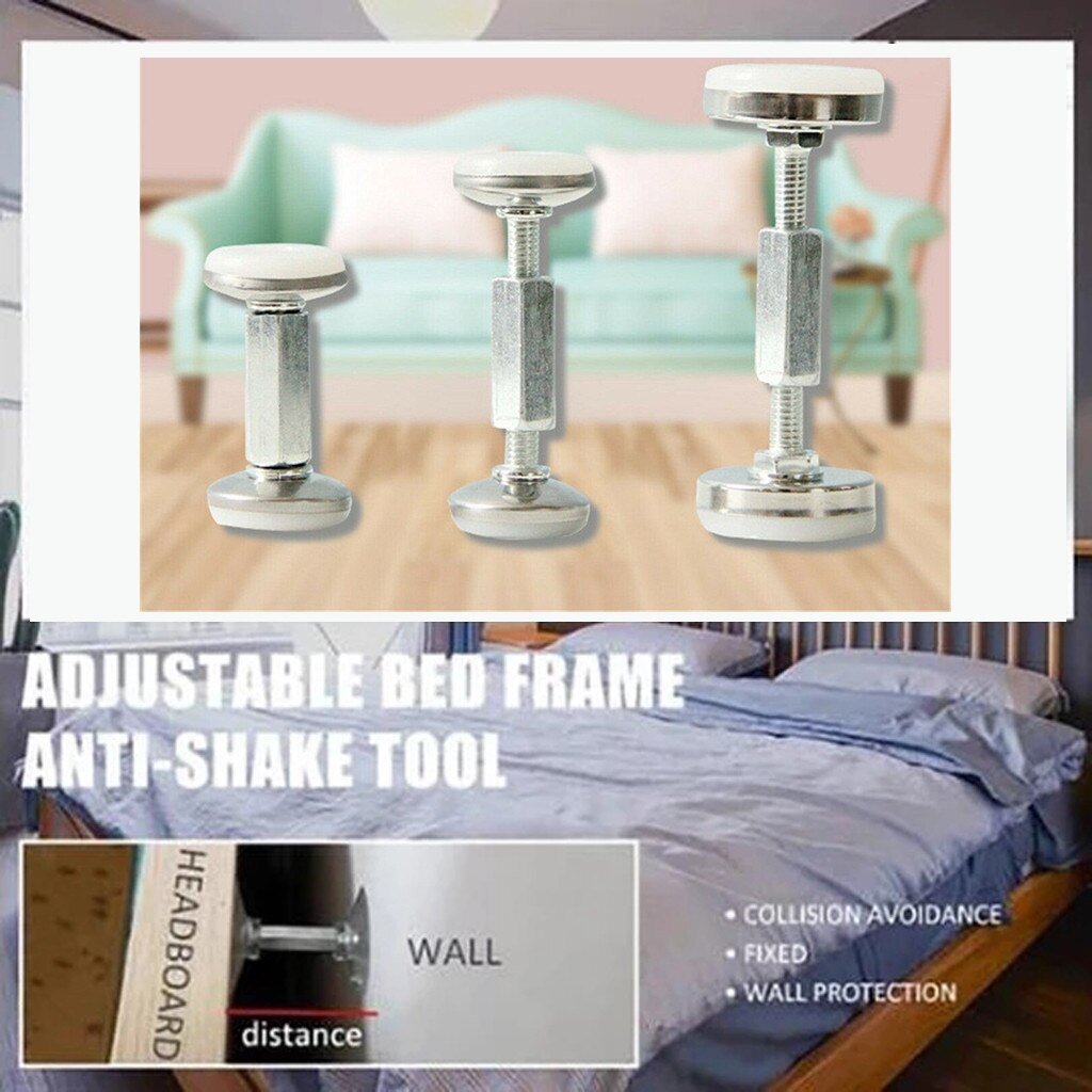 Anti-Vibratie Schroef Voor Bed Hoofd Houder Zonder Nail Verstelbare Draad Bed Frame Anti-Shake Gereedschap Thuis verbetering Gadget