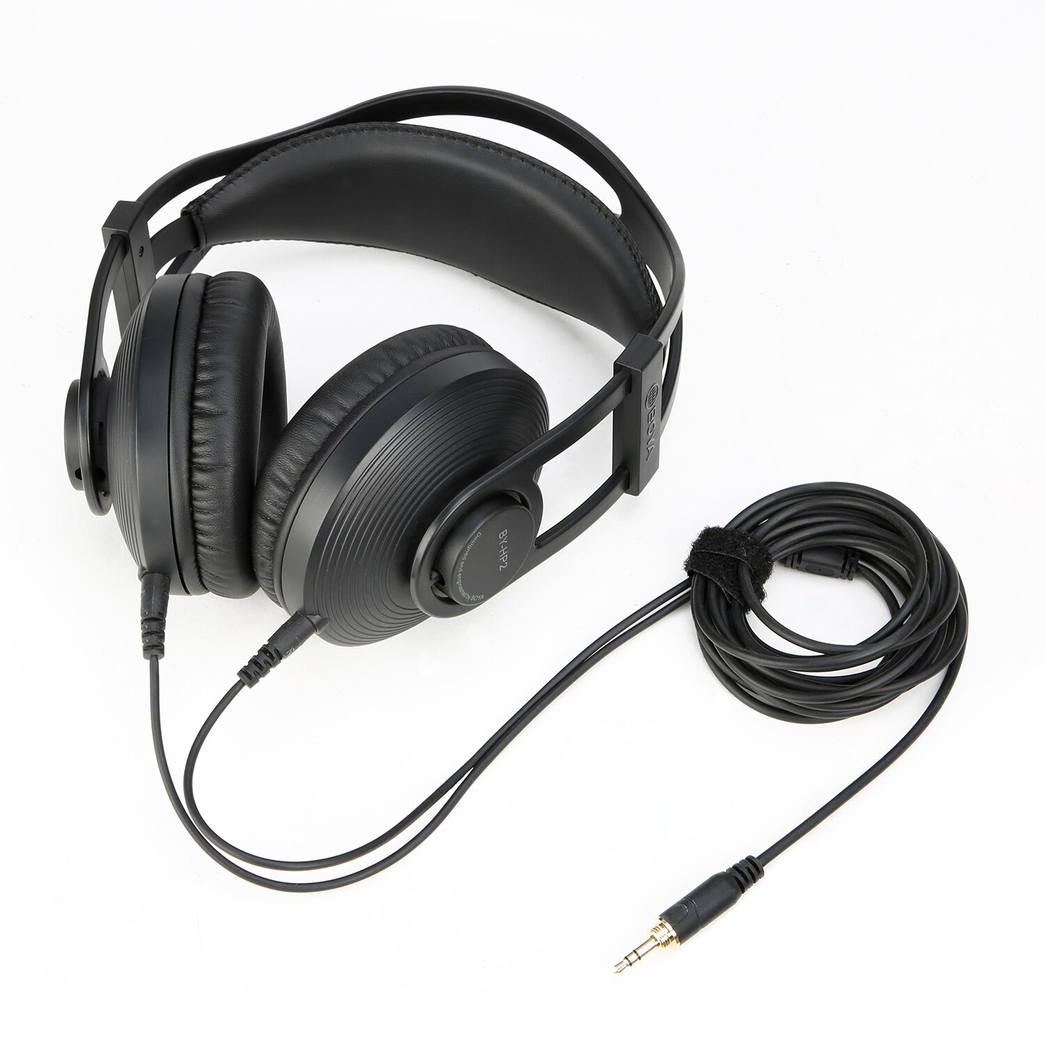 BOYA BY-HP2 3m Monitor Headphone Over-Ear headset 3.5mm &amp; 6.35mm output for filmmaking DJ podcasting interview
