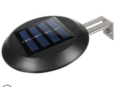 spüren Auto Auf Wasserdichte Solar- Lichter draussen Zauberstab Montage Lampe für Terrasse Deck Hof Garten dunkel: Schwarz