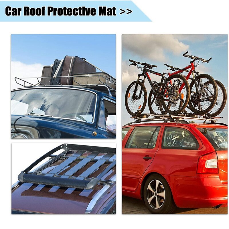 Car Top Roof Rear Trunk SUV Cargo Luggage Baggage Bag Anti-Slip Mat Cushion Padding Foldable Mats Cover