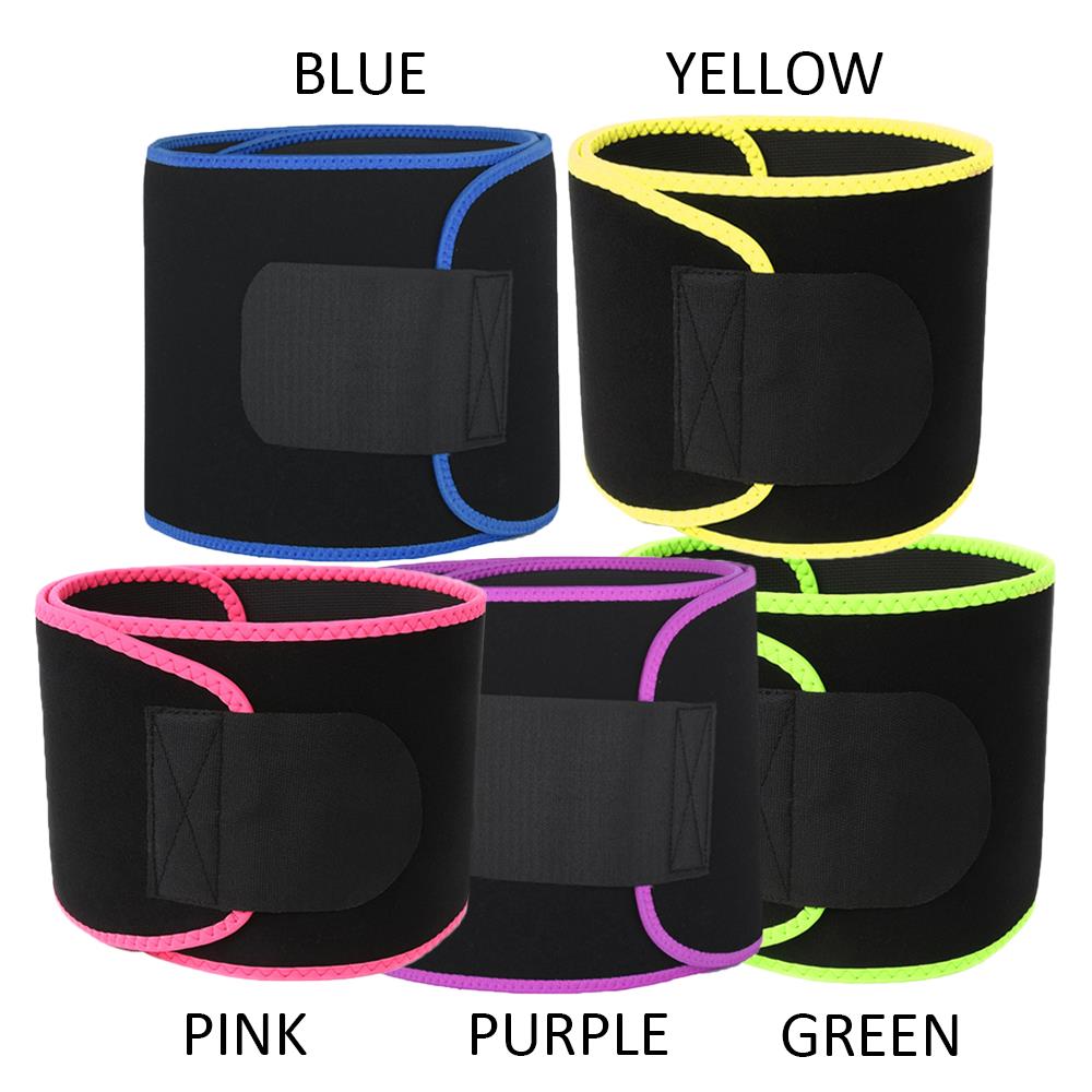 Back Support Waist Trainer Trimmer Belts Waist Trimmer A djustable Fitness Equipment for Sport Gym Fitness Weightlifting Slim