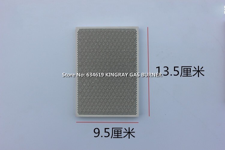 Commercial Infrared Gas Burner Honeycomb Ceramic Plate Burning Plate Grill Honeycomb Ceramic Tiles Burner Accessories