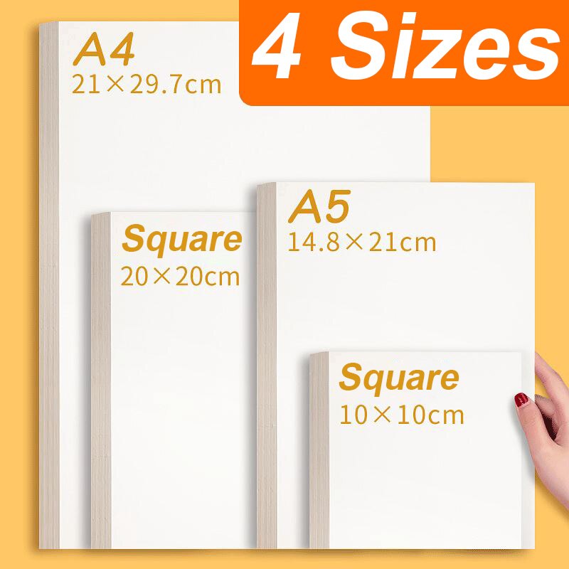 Pastel Papier Olie Pastel Special-Purpose Fijne Korrel Papier Olie Pastel Schilderij Karton Plakken Papier A5/A4 Vierkante pastel Papier