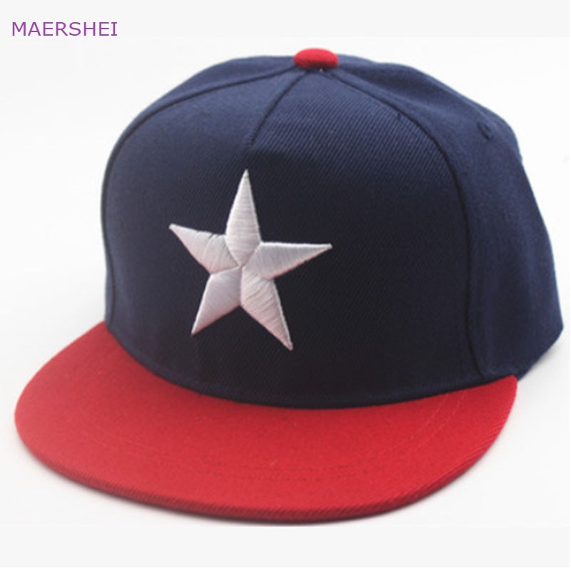 MAERSHEI Children's Big Five Baseball Hat kids caps boy outdoor street dance cap