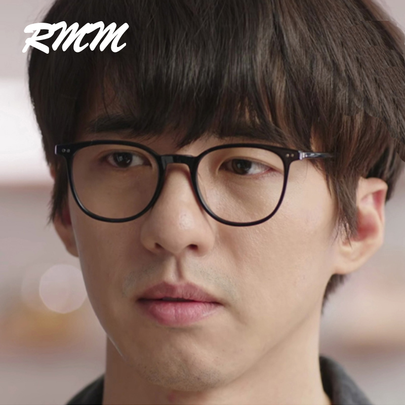 RMM Retro Square round Frame Plain Glasses Anti blue light glasses Women&amp;Men Optical Spectacle Glasses Myopia Eyeglasses Frames