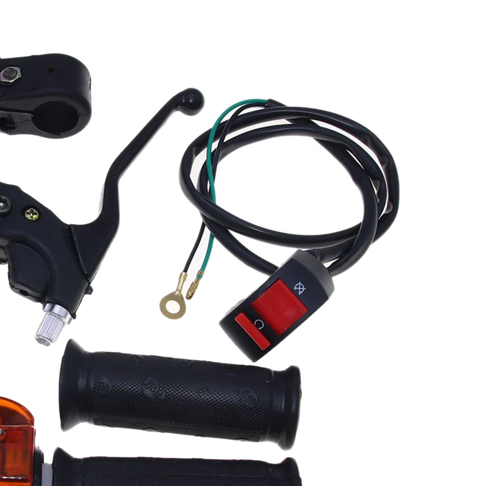 Motorbike Twist Throttle Set Throttle Handle for 49cc Mini Motorcycle