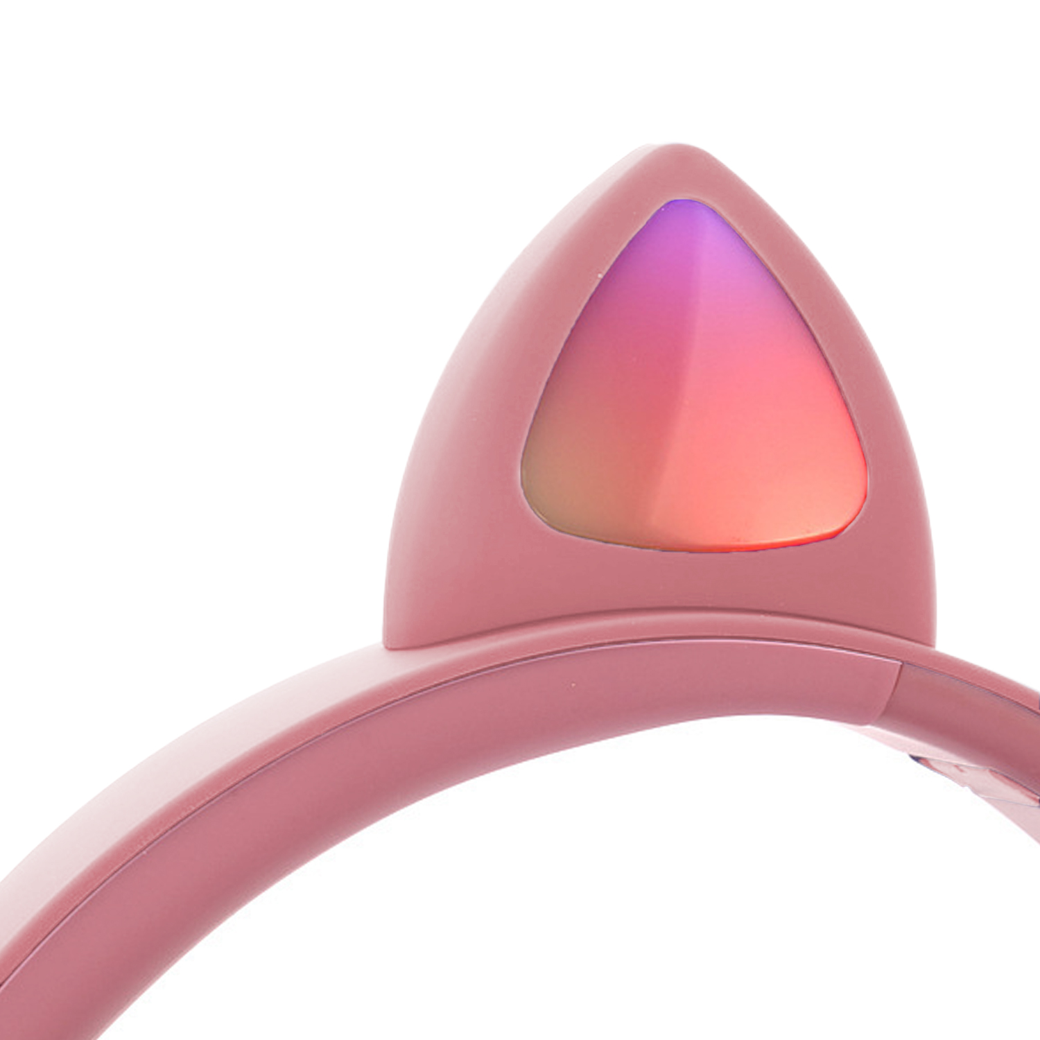 Vococal Bluetooth 5,0 Kopfhörer Nette Katze Ohr Faltbare Drahtlose Headset mit LED Licht FM Radio Für Reise büro Weihnachten