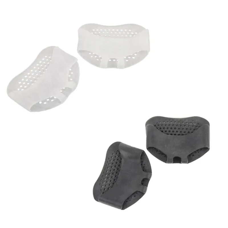 2/4/6pcs Silicone Metatarsal Pads, Toe Separation Foot Pads, Orthopedic Foot Massage Insoles, Forefoot Socks, Foot Care Tools: green