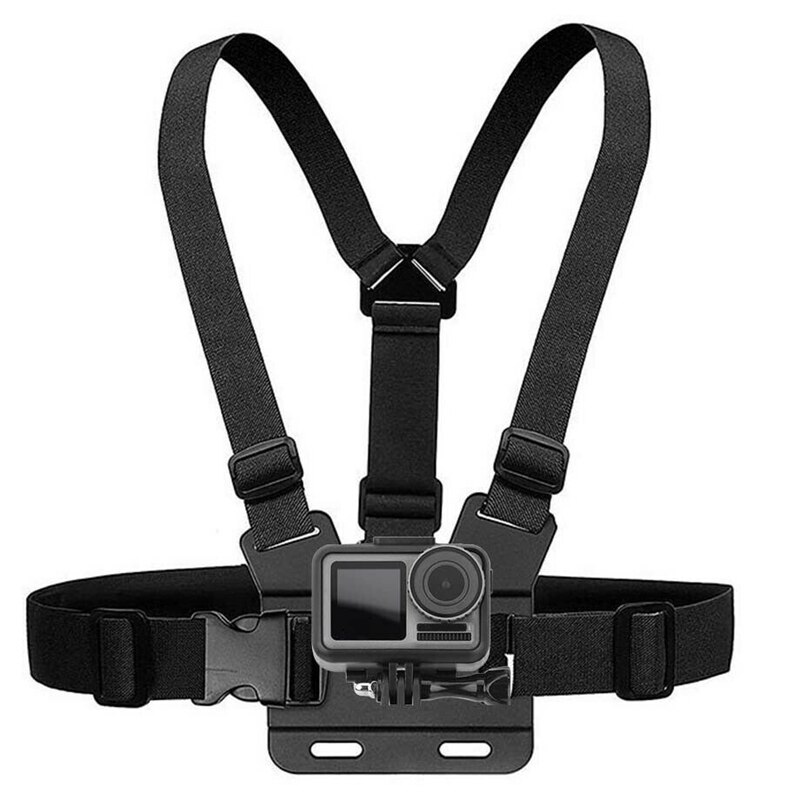 Borst Body Strap Mount Riem Houder Voor Dji Osmo Action Camera Gopro Hero