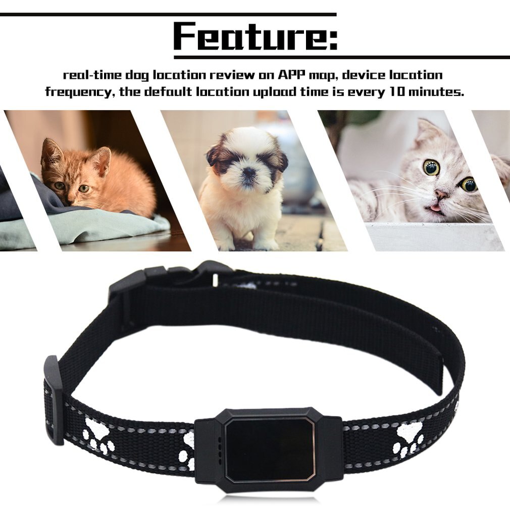 D35 Waterdichte Gps Gsm Huisdier Tracker Systeem Voor Katten Honden Gratis App Voor Mobiele Hond Kat Huisdieren Tracer Anti Verloren kraag Smart Finder
