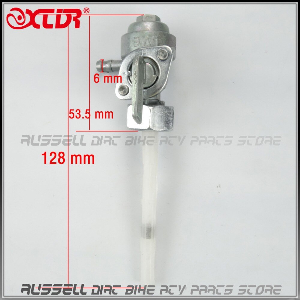 CG125 interrupteur de réservoir de carburant à gaz robinet Petcock pour moto Honda CG125 XF125 ETC.