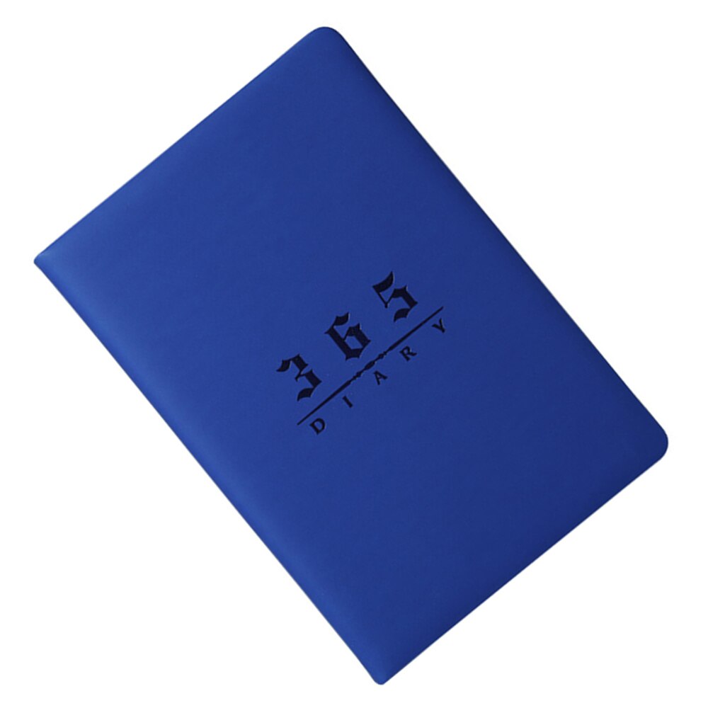 A5 Planner Efficiency Agenda Schedule Notebooks Diary Stationery for Home School Office (Red)