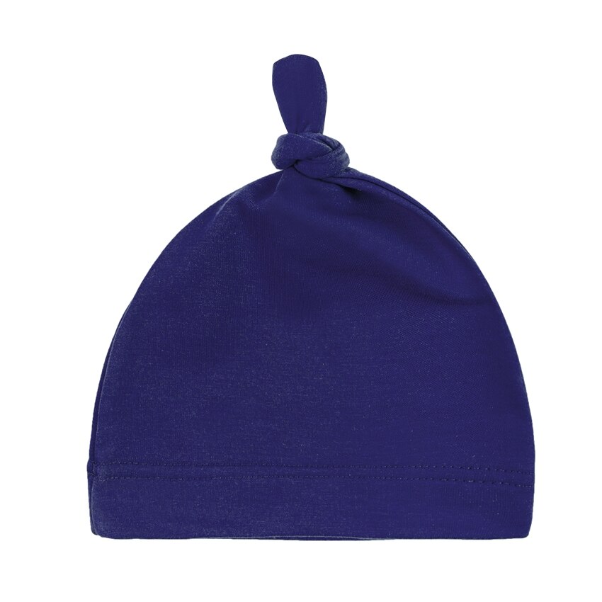 Chapeaux noués en coton pour bébés, bonnets de sommeil unisexes pour garçons et filles, jolis chapeaux de bébé ajustés pour -nés, 100%: MJ0013
