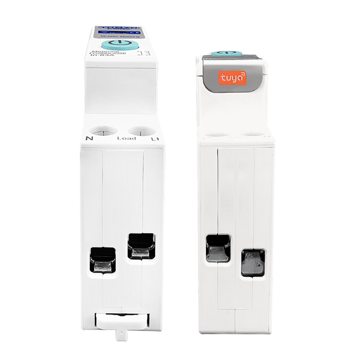 TUYA smartlife 1- 63A TOMZN 1P + N WIFI interruptor inteligente medidor de energía Kwh medición monitoreo disyuntor temporizador relé MCB
