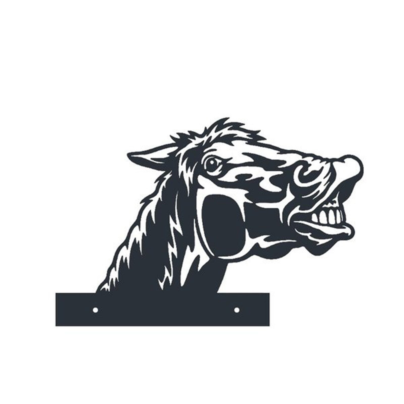 Tuin Dieren Metal Art Farm Gluren Dieren Vee Metal Art Outdoor Tuin Hanger Decoratie Achtertuin Gazon Stakes Decor