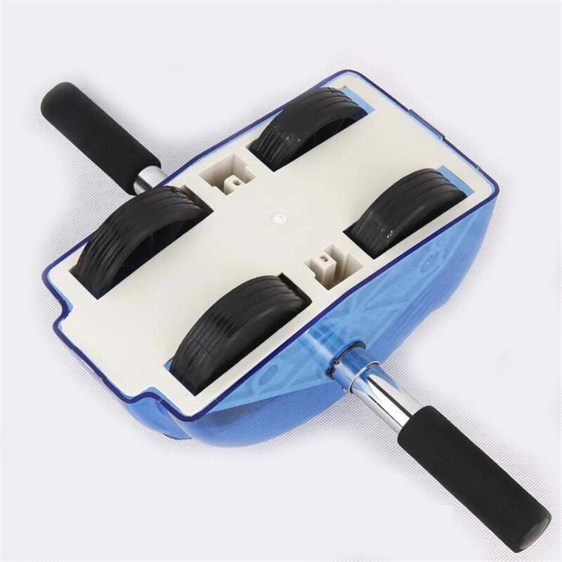 Home GYM Fitness Ab Roller Abdominal Wheel for Belly Exercise Fitness Silence Four-wheeled Abs Trainer Stimulator