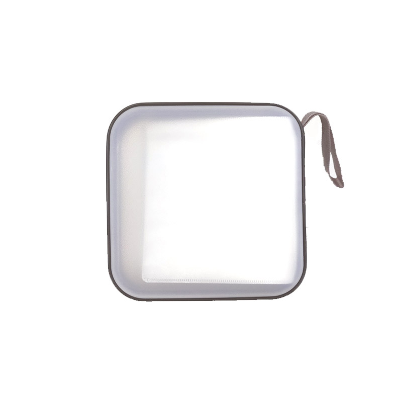 40pcs Portable Disc CD DVD Wallet Storage Organizer Case Boxes Holder CD Sleeve Hard Bag Album Box Cases with Zipper: White