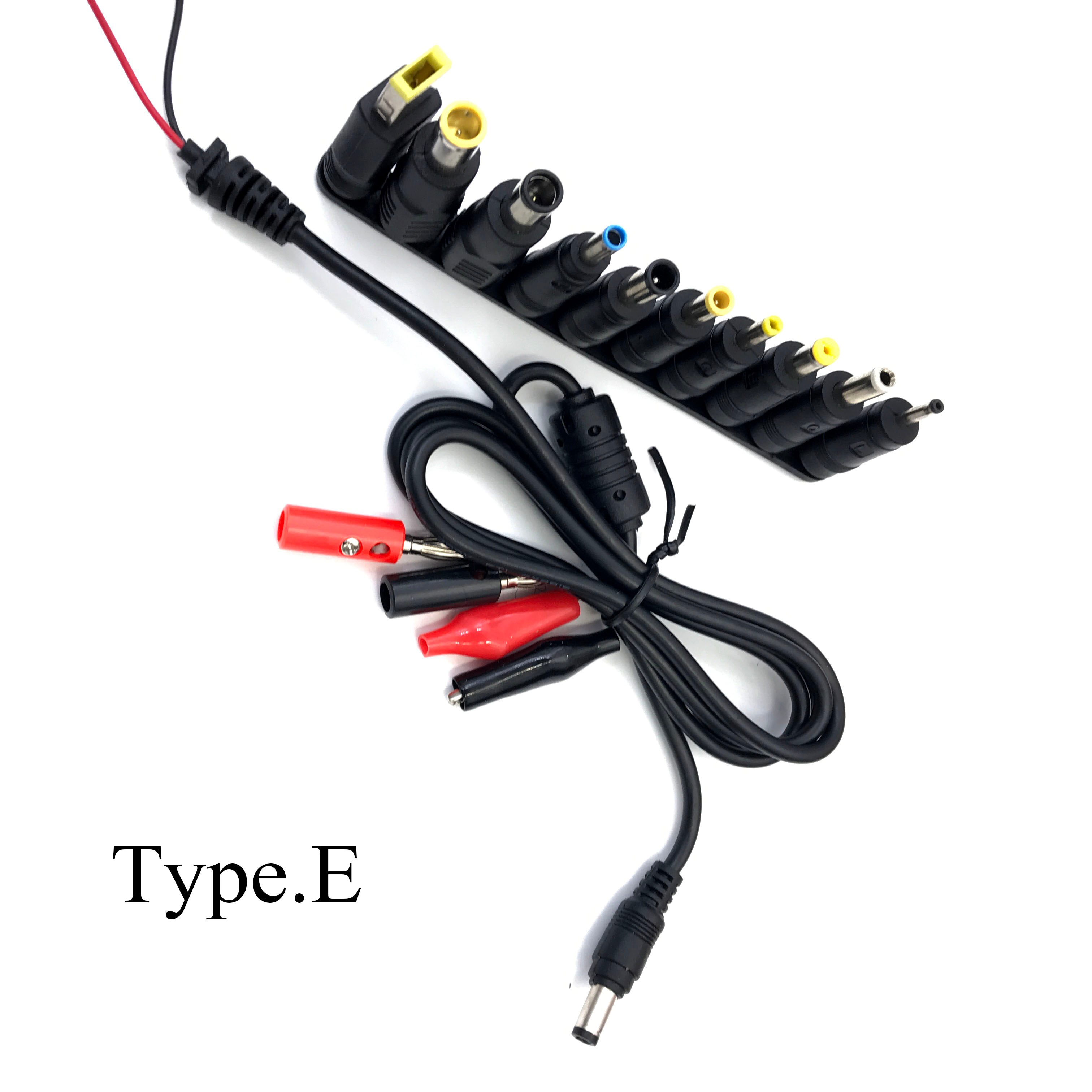 Universal AC DC Jack Charger Connector Plug For HP DELL IBM Laptop /Notebook AC DC Power Adapter Cable: Type  E