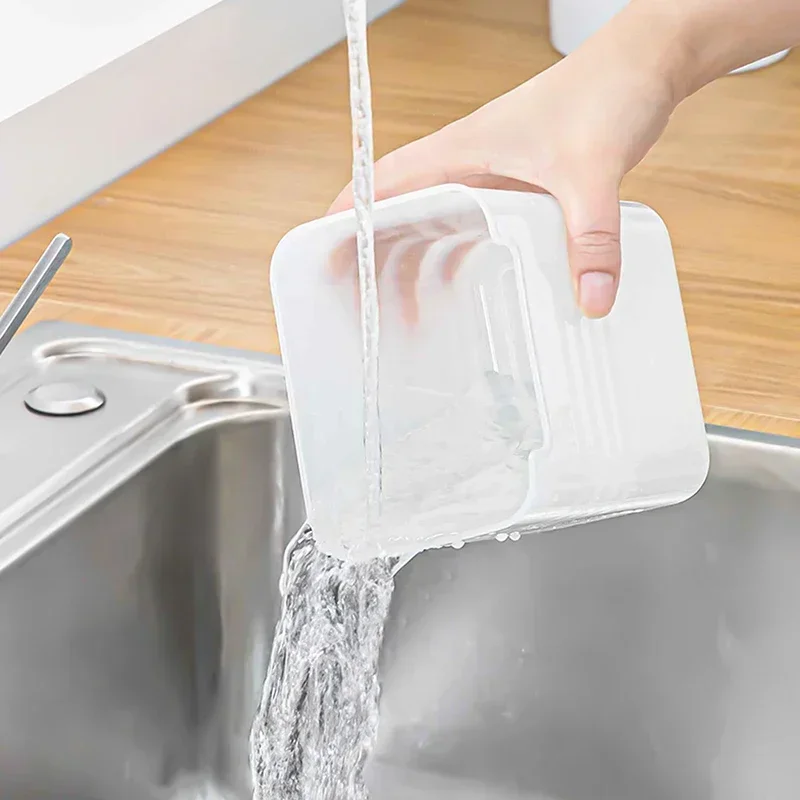 Caja de almacenamiento para refrigerador, organizador de alimentos frescos, almacenamiento en frío, verduras, frutas, especias, contenedor de alimentos, cajas de cocina para el hogar