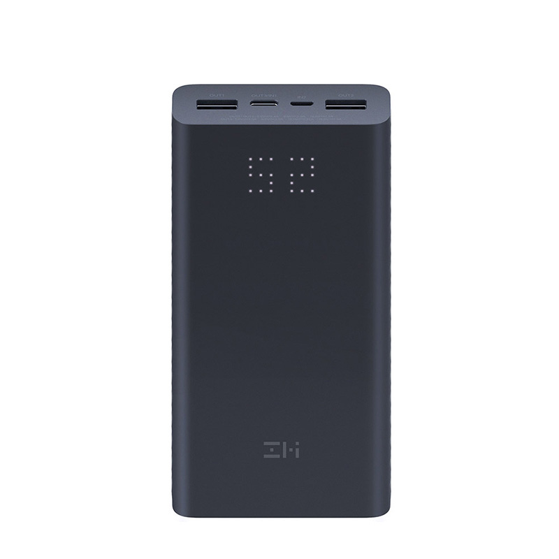 Xiaomi ZMI Energie Bank 20000mAh QB822 3 USB Typ C 27W PD Schnelle Ladung Tragbare Energie 20000 Externe batterie Poverbank: Standard